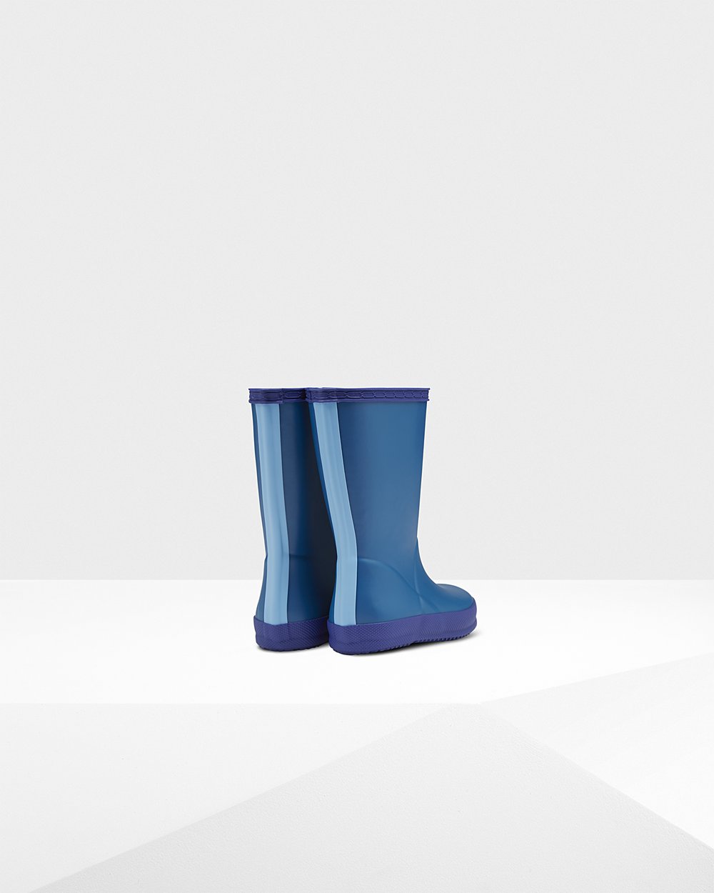 Kids Hunter Original First Classic | Rain Boots Blue/ Blue | NZ-15328-ANMS